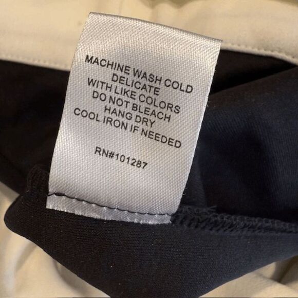 NWOT Alexia Admor Draped Dolman-Sleeve Jumpsuit Ivory Black Back Zip Size XL - Picture 10 of 14